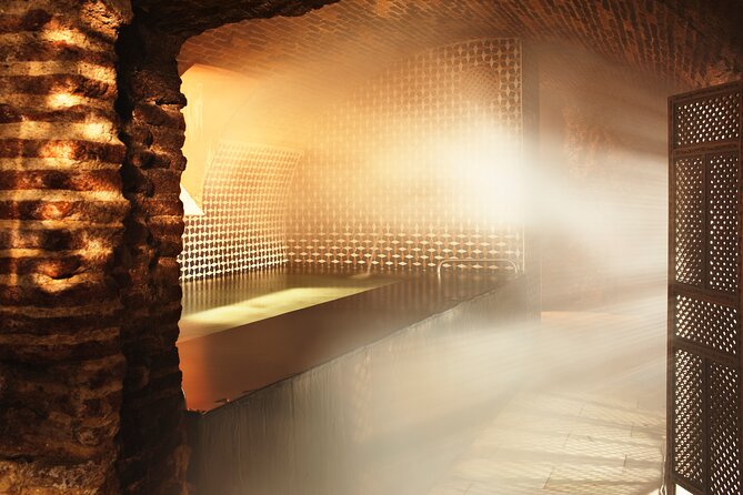 Arabian Baths and 60 min massage at Madrid's Hammam Al Ándalus - The bath experience before and after the massage