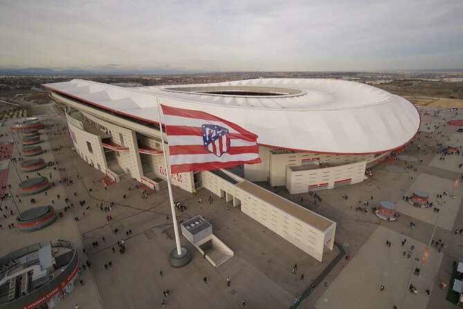 Atletico de Madrid Stadium Guided Tour - A 90-minute tour with a guide who may use two languages