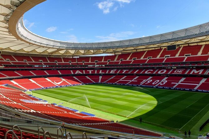 Atletico de Madrid Stadium & Interactive Museum Admission Ticket - Entering Atlético’s modern home