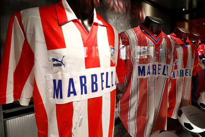 Atletico de Madrid Stadium & Interactive Museum Admission Ticket - Pitchside views, bench area, and the presidential box
