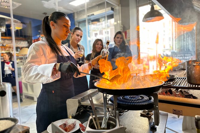 Authentic Paella in Madrid: A Hands-On Class with Tapas & Sangria - The food, drinks, and value of the meal