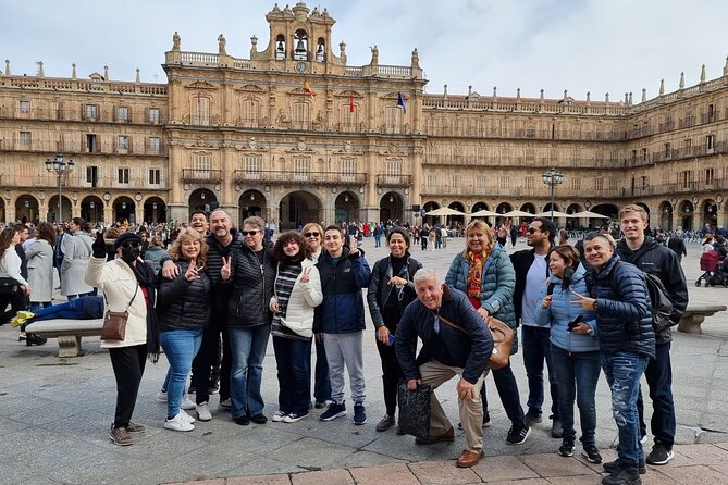 Avila & Salamanca Tour with Tickets to Cathedral + Medieval Wall - Salamanca first, with sandstone and university life