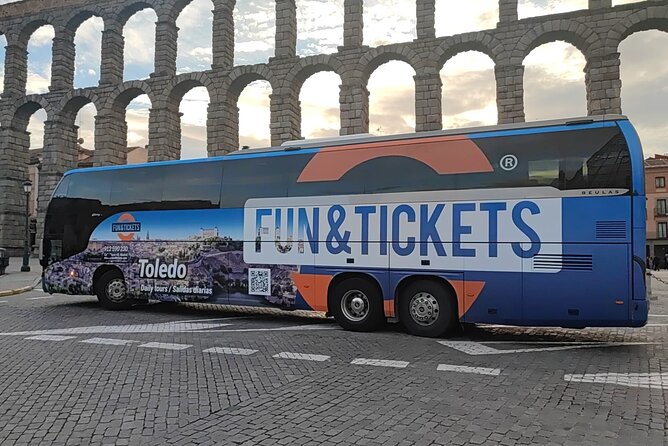 Avila & Segovia Tour with Tickets to Monuments from Madrid - The Roman aqueduct of Segovia