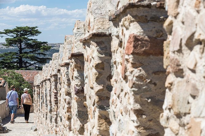 Avila with Walls and Segovia with Alcazar from Madrid - Avila begins with a view from Four Posts
