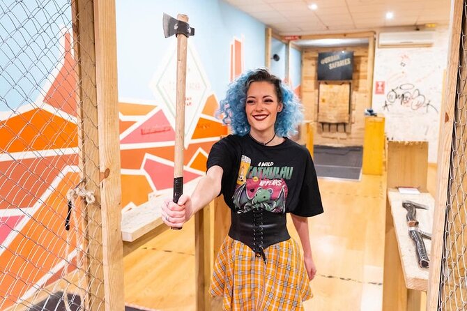 Axe Throwing 1 hour session - Key points at a glance