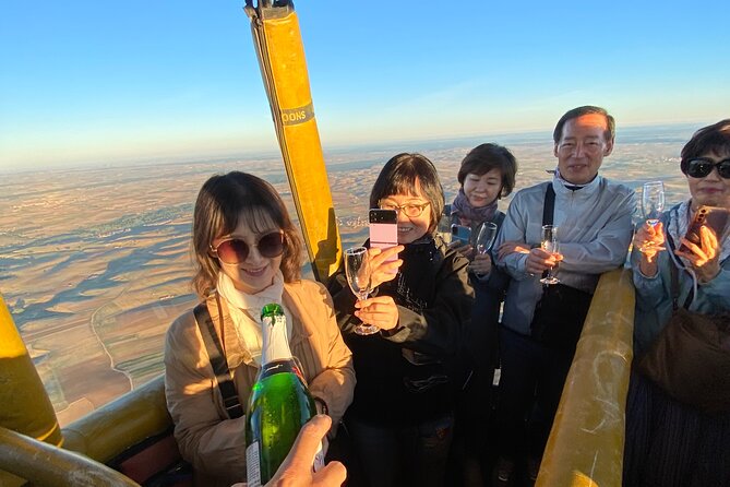 Balloon flight at sunrise in Segovia - Why Segovia works so well from a balloon