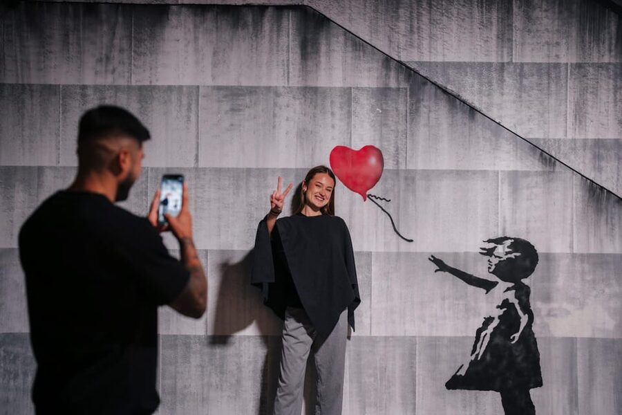 Banksy Museum Madrid: Entrance Ticket - Major murals presented at full size