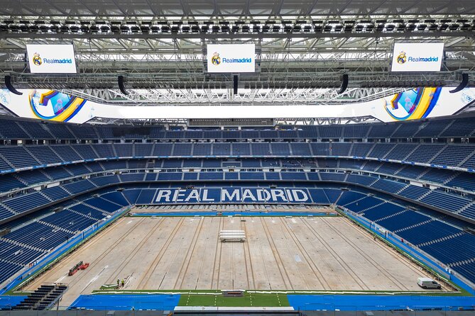 Bernabéu Stadium Guided Tour With Optional Megafan Upgrade - Cancellation and planning notes