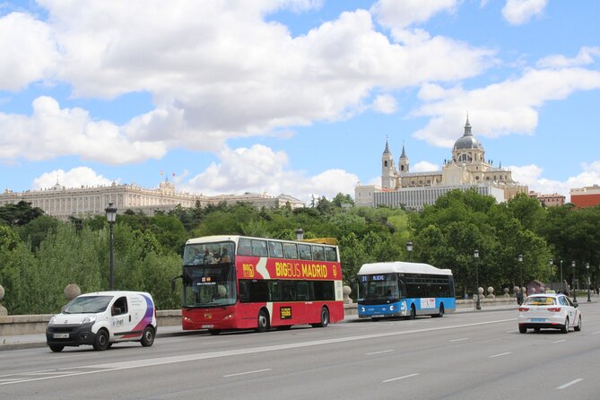 Big Bus Madrid Panoramic City Tour - Plaza Mayor, Gran Via, and the city center
