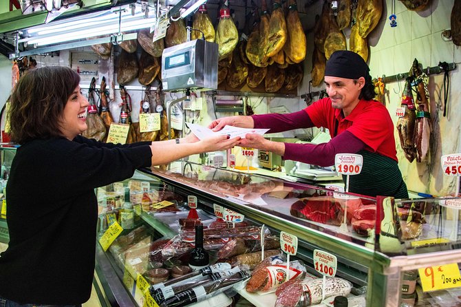 De Mercados: A Neighborhood Market and Food Tour - Jamón, cheese, and drinks shift the tour into lunch