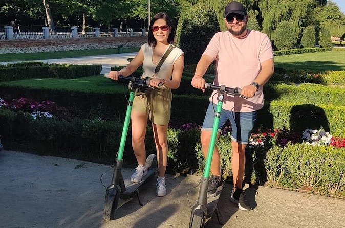 E-Scooter Rental in Madrid - Reaching Casa de Campo on a longer rental