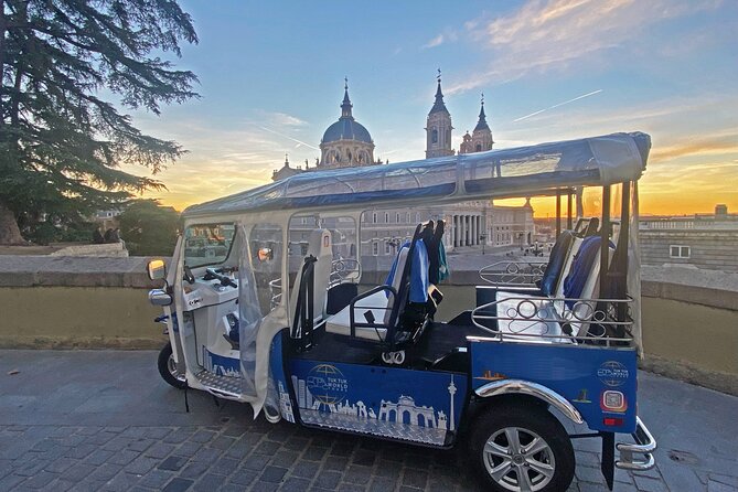Eco Friendly Tuk Tuk Experience with the Local in Madrid - The Arab Wall and Madrid’s earliest layers