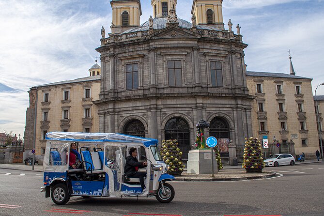 Eco Friendly Tuk Tuk Experience with the Local in Madrid - Plaza del Ángel and the Barrio de las Letras
