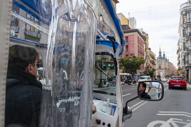 Eco Friendly Tuk Tuk Experience with the Local in Madrid - Neptune, Cibeles, and the city’s grand fountains