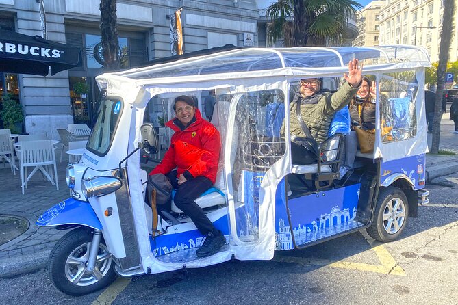 Eco Friendly Tuk Tuk Experience with the Local in Madrid - San Miguel Market and Madrid’s food culture