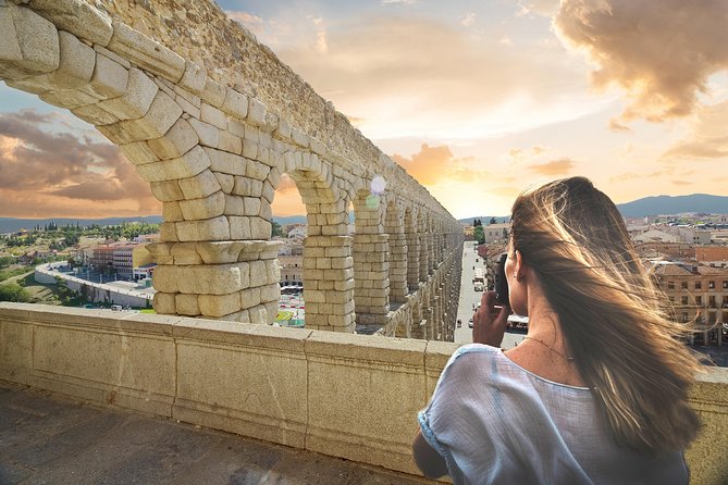 El Escorial, Valley & Segovia day tour from Madrid - Segovia begins with the Roman Aqueduct