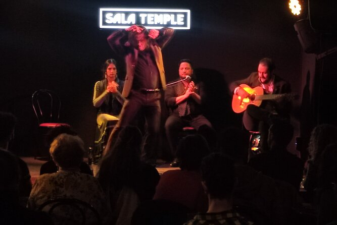 Entrance to the Flamenco Temple Room in Madrid with Tapas Option - Tapas, drinks, and the value of the ticket