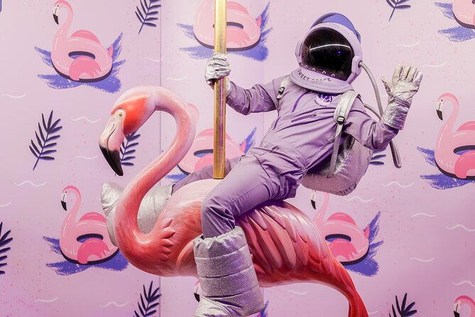 Entrance to the Sweet Space Museum in Madrid - Art, digital effects, and the photo factor