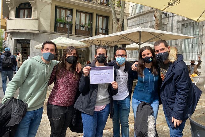 Escape game Madrid, chase the killer - Price and what you get for $30.04