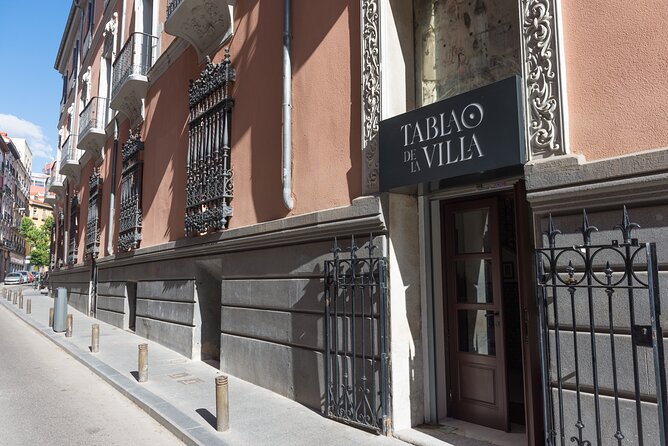 Flamenco Show at the Tablao de la Villa Madrid - Your included drink and table service