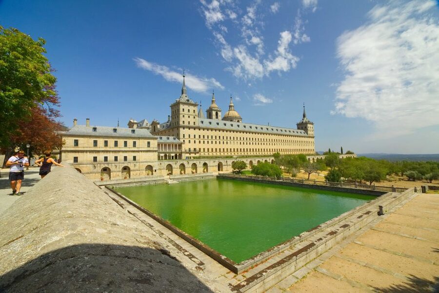 From Madrid: El Escorial and Valley's Basilica Half Day Tour - Entering El Escorial, Philip II’s vast royal project