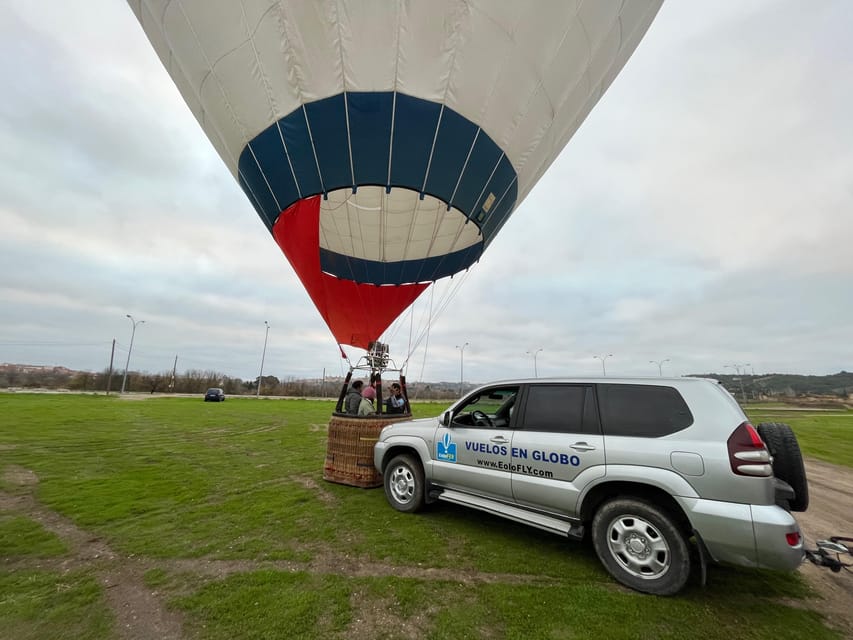 From Madrid: Hot Air Balloon over Toledo - Toledo from the launch field