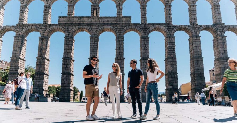 From Madrid: Segovia, Ávila, and Toledo Guided Tour - Segovia begins with an ancient Roman masterpiece