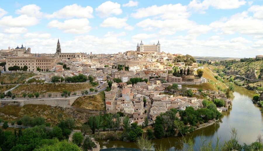 From Madrid: Toledo and Segovia Highlights Private Tour - Toledo from the Mirador del Valle