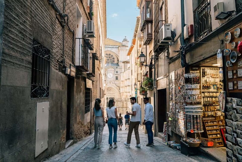 From Madrid: Toledo City Tour and Wine Tasting Experience - Walking through the Jewish Quarter