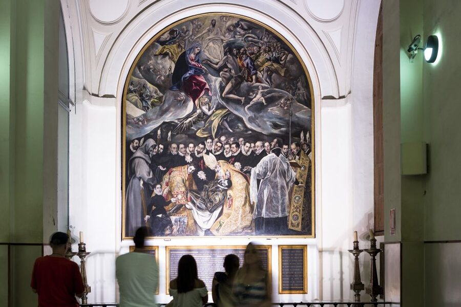 From Madrid: Toledo Guided Tour of All Major Monuments - El Greco’s masterpiece at Santo Tomé