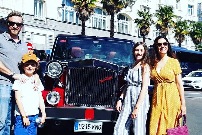 Historic and Modern Madrid by Classic Car Private Tour - Cibeles, the Prado axis, and Gran Vía