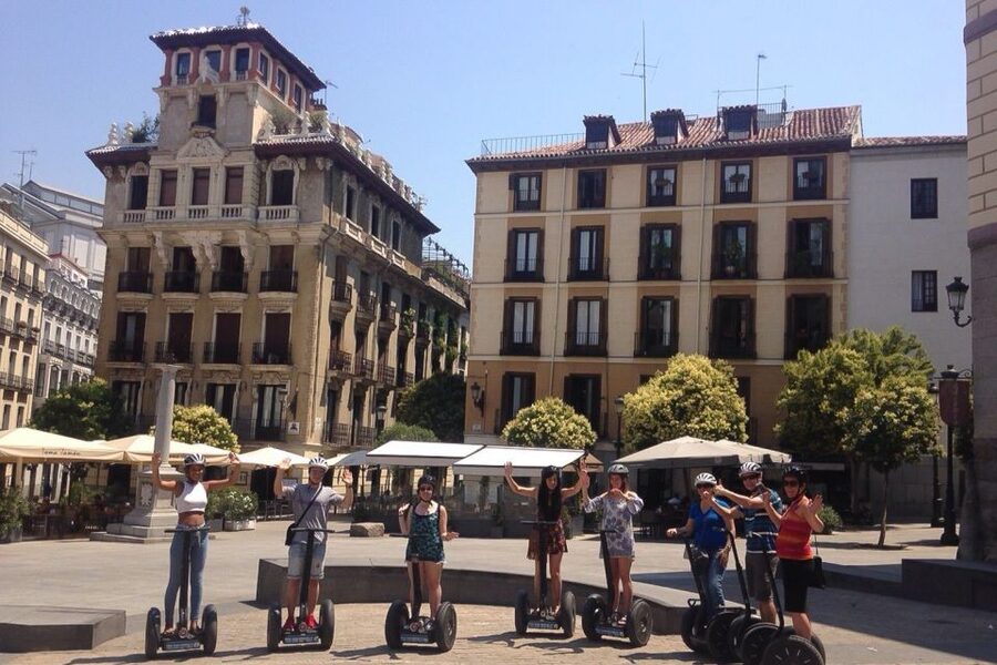 Madrid: 1-Hour Segway Tour with Chocolate and Churros - Medieval streets near Plaza de la Villa