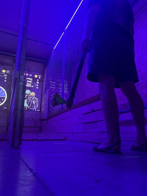 Madrid Atocha : Interactive Axe Throwing 1h - What the high score tells you
