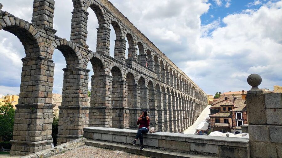 Madrid: Avila and Segovia Day Trip with Tickets to Monuments - Segovia’s Roman aqueduct, the engineering marvel