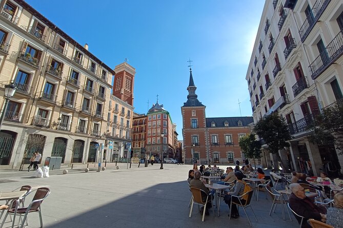 Madrid Bike Tour with Churros and Wine, Ham, and Cheese Upgrade - Puerta del Sol to Plaza Mayor