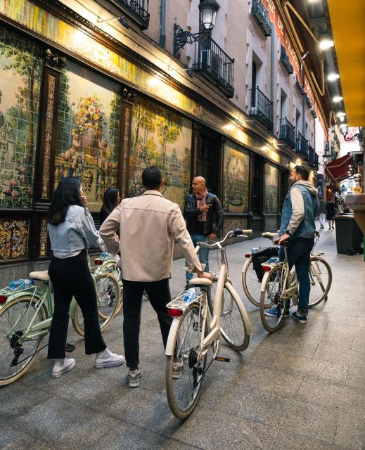 Madrid by Night: Vintage Bike Tour Highlights/Optional Tapas - Why Madrid looks better after sunset