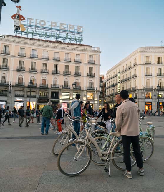 Madrid by Night: Vintage Bike Tour Highlights/Optional Tapas - The bikes, e-bikes, and comfort level