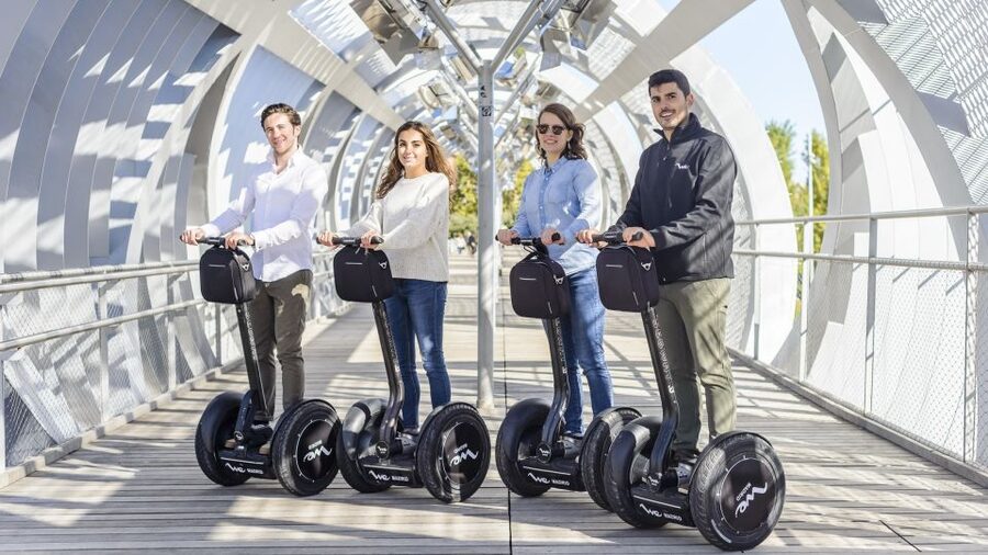 Madrid: City and El Retiro Segway Tour - Meeting near Ópera and learning the Segway