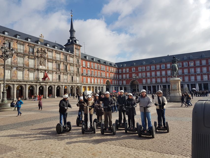Madrid: City Center Guided Segway Tour - Plaza Mayor, Madrid’s grand central stage