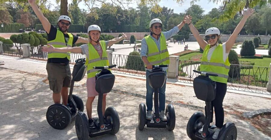 Madrid: City Center Segway Tour & Casa de Campo - Riding into Casa de Campo