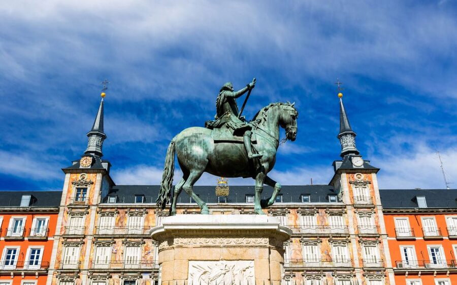 Madrid: City Highlights Guided Walking Tour - Plaza de España and Cervantes