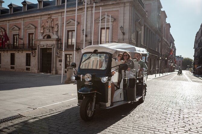 Madrid Express Tour with Local Guide in Eco Tuk Tuk Private - Why this tuk tuk works well on your first day