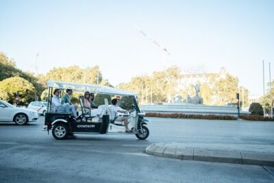 Madrid Express Tour with Local Guide in Eco Tuk Tuk Private