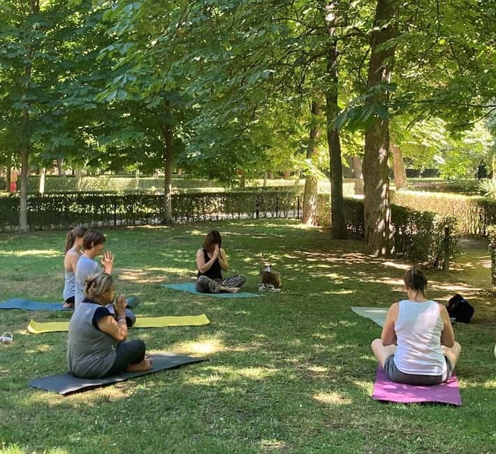 Madrid: Flow Yoga class in Retiro Park - Why the Small Group Size Matters