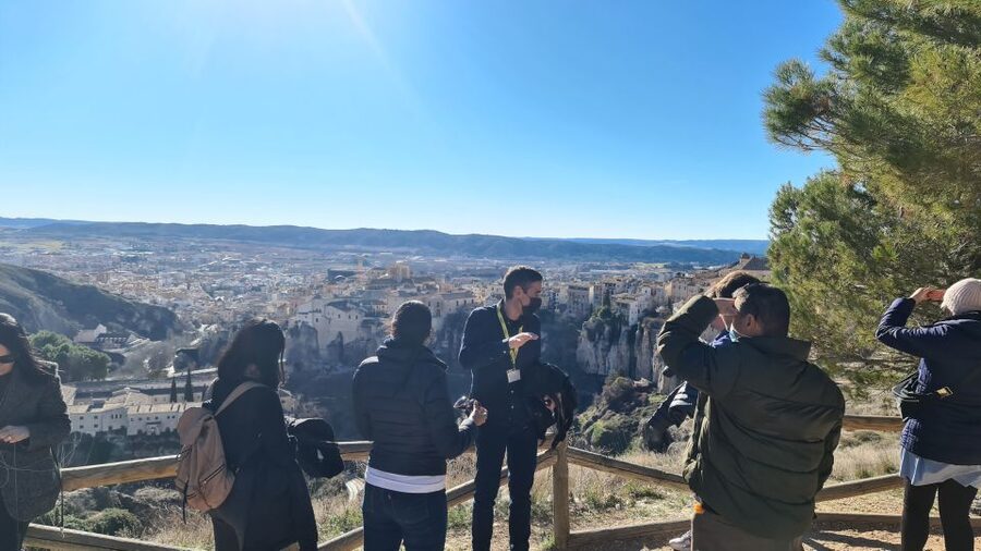 Madrid:Full Day Trip to Cuenca, Cathedral and Hanging Houses - Entering the Hanging Houses and Abstract Art Museum