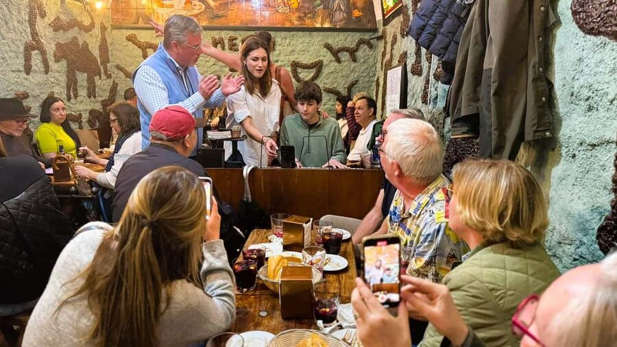 Madrid: Guided Local Food Tour at Hidden Gem Restaurants - Stop three: Madrid-style mushrooms with sangria