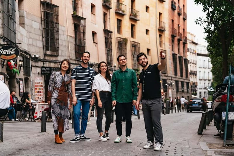 Madrid: Guided Tapas and Wine Tour with Terrace Visit - Plaza de Santa Ana and the market stop