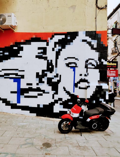 Madrid: Hidden Street Art Tour - Mercado Antón Martín and art in an everyday setting