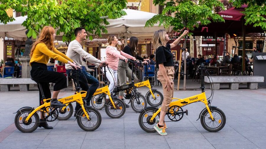 Madrid: Highlights & Parks with Electric Bike Private Tour - Retiro Park begins the city story