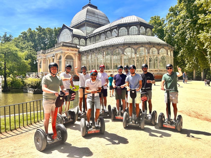 Madrid: Iconic Retiro Park Segway Tour - Key points to know before you book